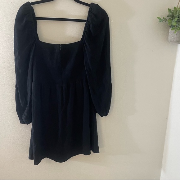 Aritzia SUNDAY BEST "Delilah" Longsleeve Dress Black - Picture 8 of 9